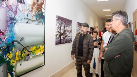 Selçuk Üniversitesinde Cumhuriyet Bayramı Resim Sergisi